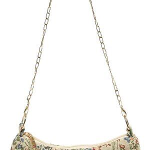 Elegant Women's Floral Shoulder Bag with Chain Strap - Perfect for Everyday Use